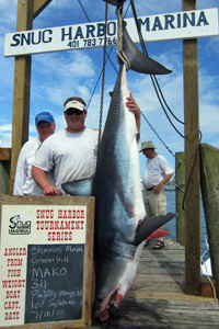 Hanging mako