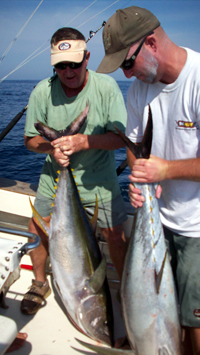 Tuna with Dad and Brian