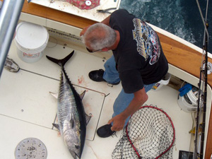 Nick and a bluefin